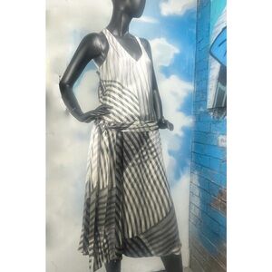 Kenneth Cole New York silk drop waist dress